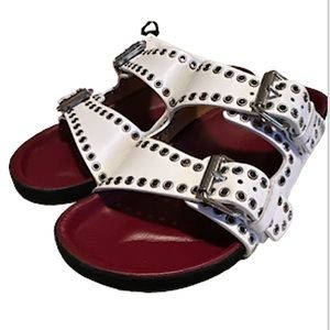 Isabel Marant Lennyo studded buckle sandal